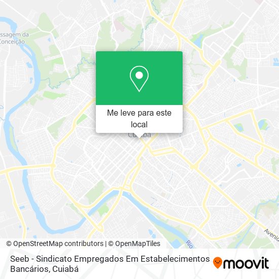 Seeb - Sindicato Empregados Em Estabelecimentos Bancários mapa