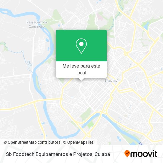 Sb Foodtech Equipamentos e Projetos mapa