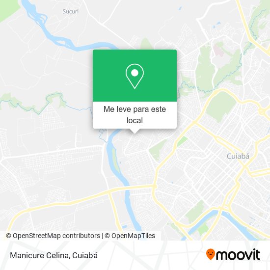 Manicure Celina mapa