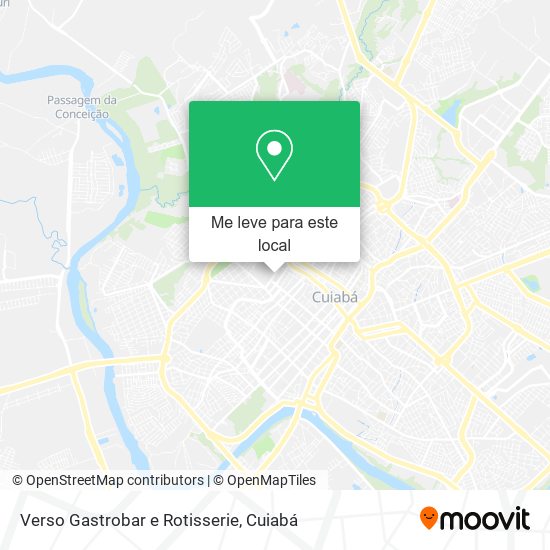 Verso Gastrobar e Rotisserie mapa
