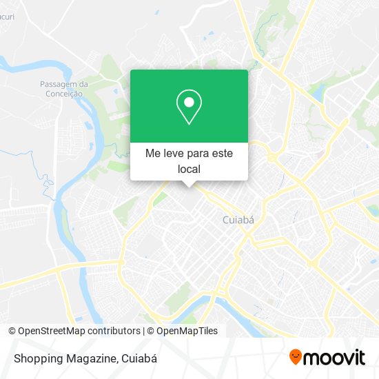 Shopping Magazine mapa