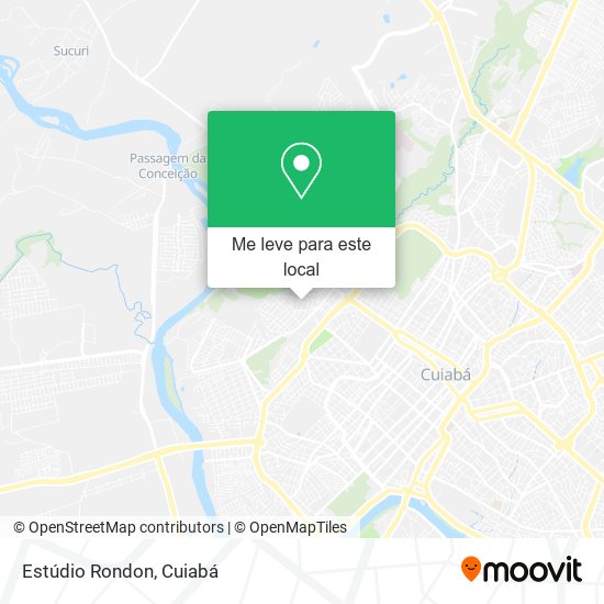 Estúdio Rondon mapa