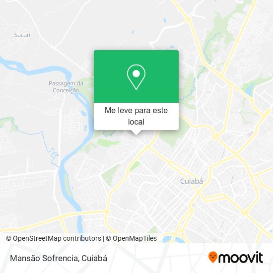 Mansão Sofrencia mapa