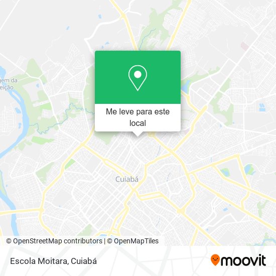 Escola Moitara mapa