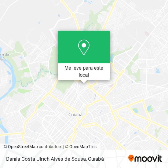 Danila Costa Ulrich Alves de Sousa mapa