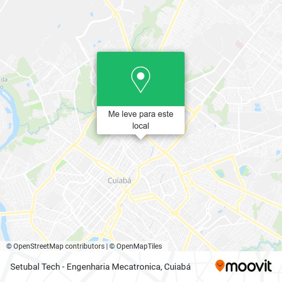 Setubal Tech - Engenharia Mecatronica mapa