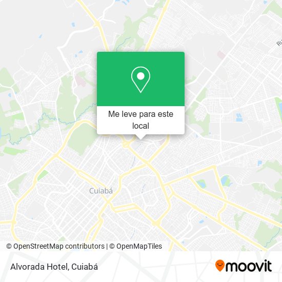 Alvorada Hotel mapa
