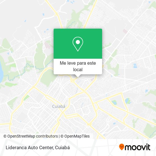 Lideranca Auto Center mapa