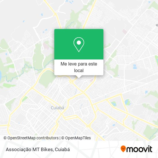 Associação MT Bikes mapa