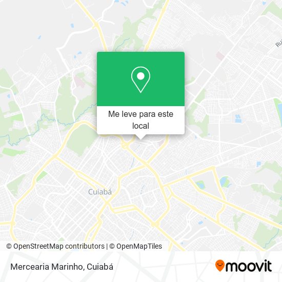 Mercearia Marinho mapa