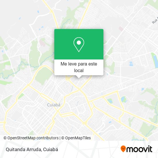 Quitanda Arruda mapa