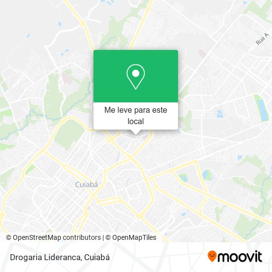 Drogaria Lideranca mapa