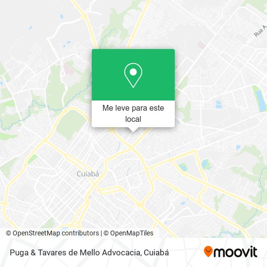Puga & Tavares de Mello Advocacia mapa