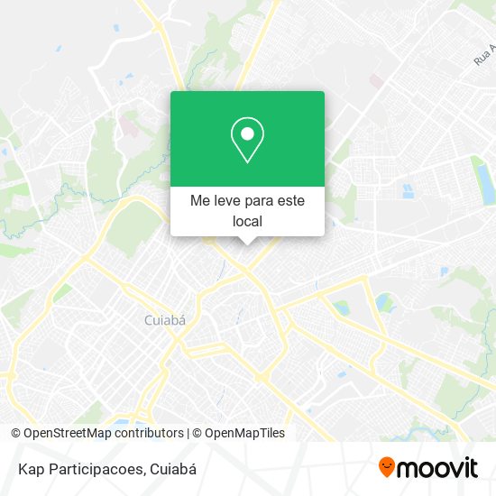 Kap Participacoes mapa