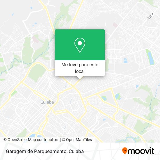 Garagem de Parqueamento mapa