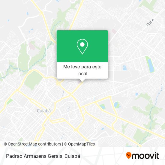 Padrao Armazens Gerais mapa