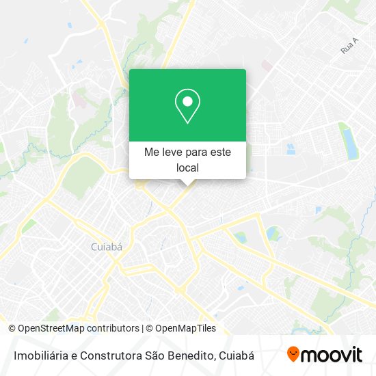 Imobiliária e Construtora São Benedito mapa