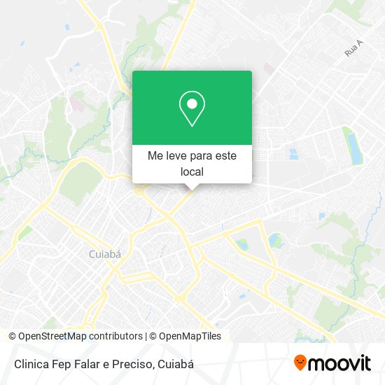 Clinica Fep Falar e Preciso mapa