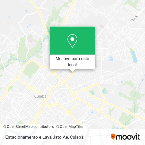 Estacionamento e Lava Jato Ae mapa