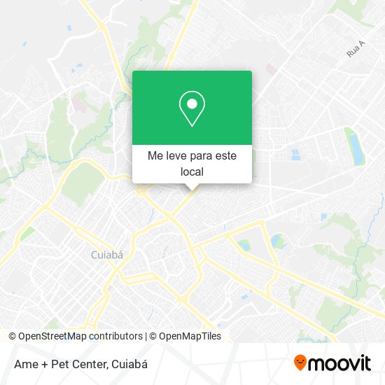 Ame + Pet Center mapa