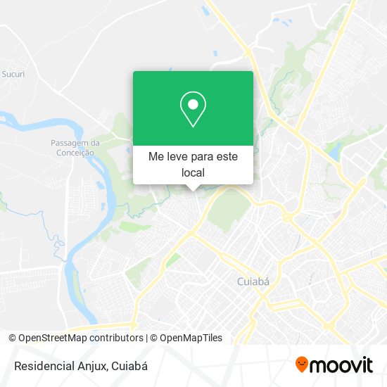 Residencial Anjux mapa