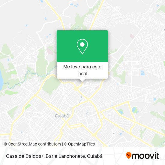 Casa de Caldos / , Bar e Lanchonete mapa