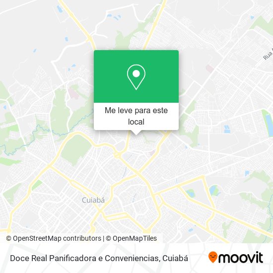 Doce Real Panificadora e Conveniencias mapa