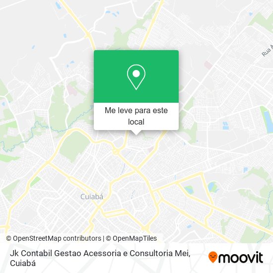 Jk Contabil Gestao Acessoria e Consultoria Mei mapa