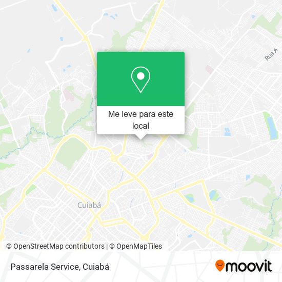 Passarela Service mapa
