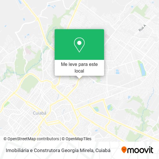 Imobiliária e Construtora Georgia Mirela mapa