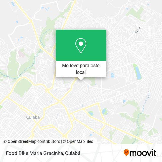 Food Bike Maria Gracinha mapa