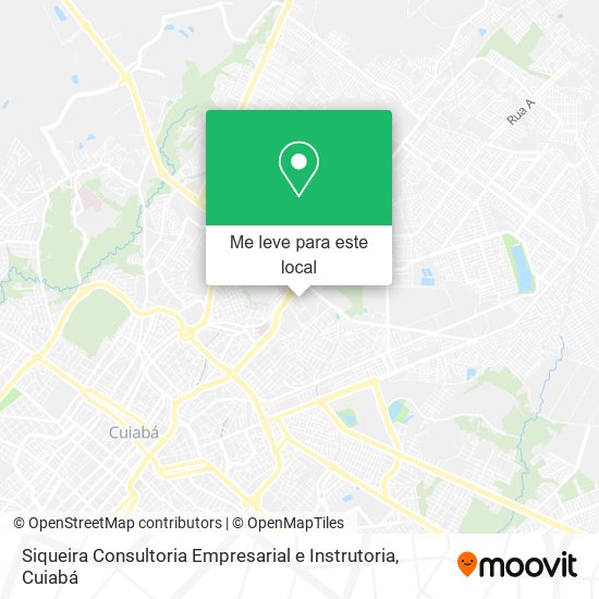 Siqueira Consultoria Empresarial e Instrutoria mapa