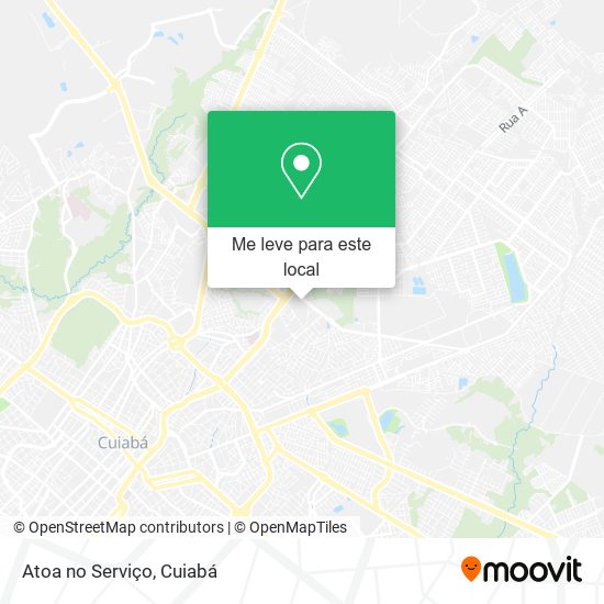 Atoa no Serviço mapa