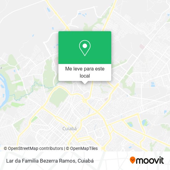 Lar da Familia Bezerra Ramos mapa