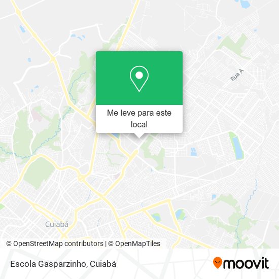 Escola Gasparzinho mapa