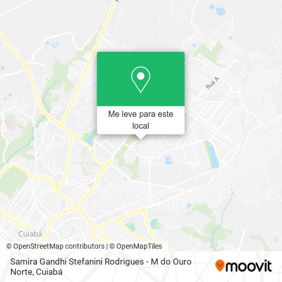 Samira Gandhi Stefanini Rodrigues - M do Ouro Norte mapa