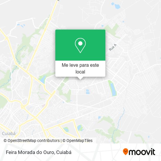 Feira Morada do Ouro mapa