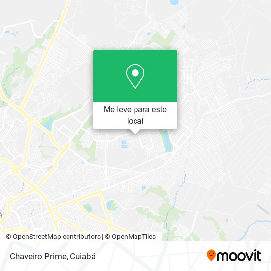 Chaveiro Prime mapa