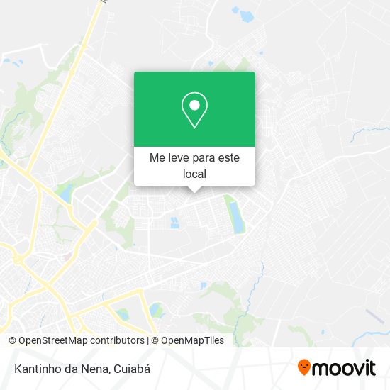 Kantinho da Nena mapa