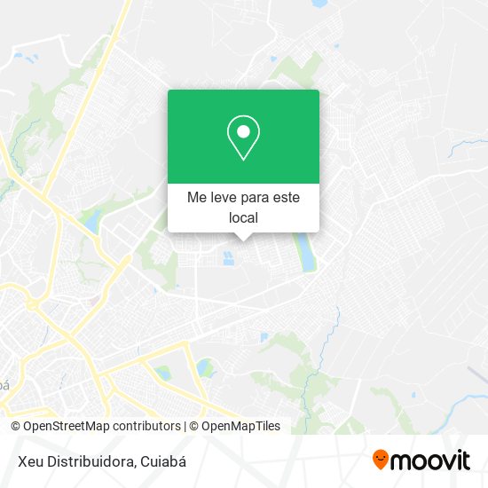 Xeu Distribuidora mapa