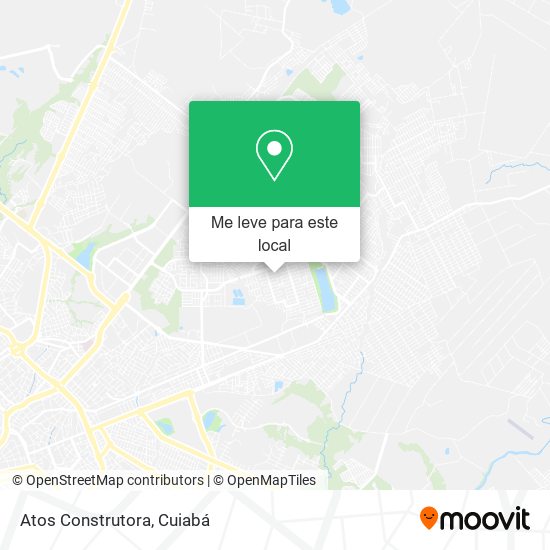 Atos Construtora mapa