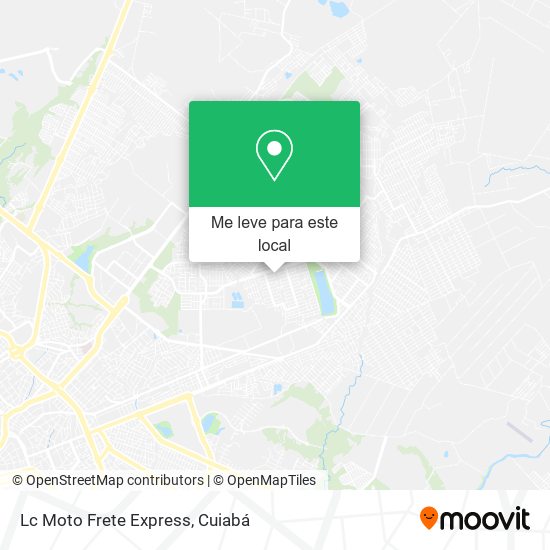 Lc Moto Frete Express mapa