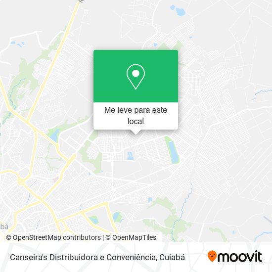 Canseira's Distribuidora e Conveniência mapa