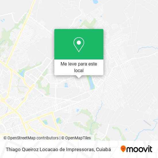 Thiago Queiroz Locacao de Impressoras mapa