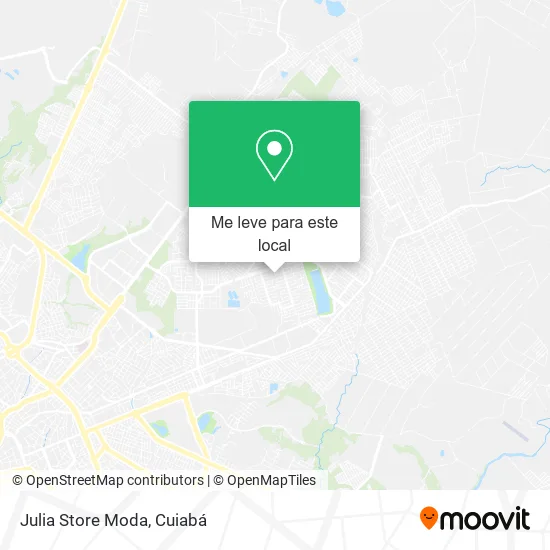 Julia Store Moda mapa