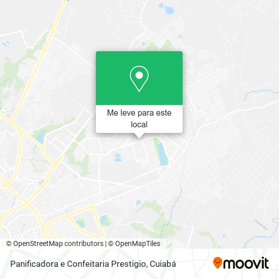 Panificadora e Confeitaria Prestigio mapa