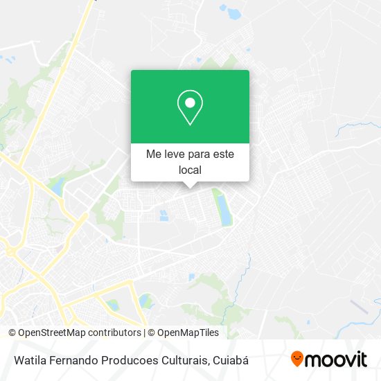 Watila Fernando Producoes Culturais mapa