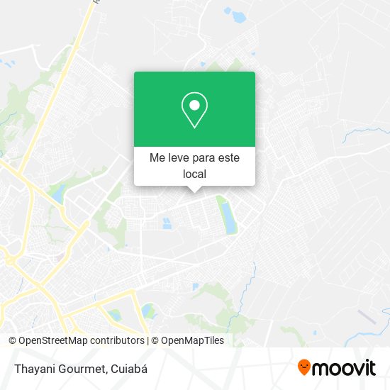 Thayani Gourmet mapa