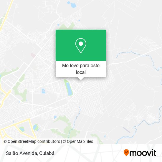 Salão Avenida mapa