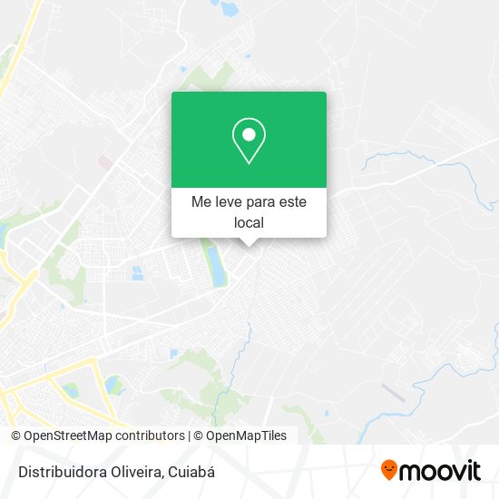 Distribuidora Oliveira mapa
